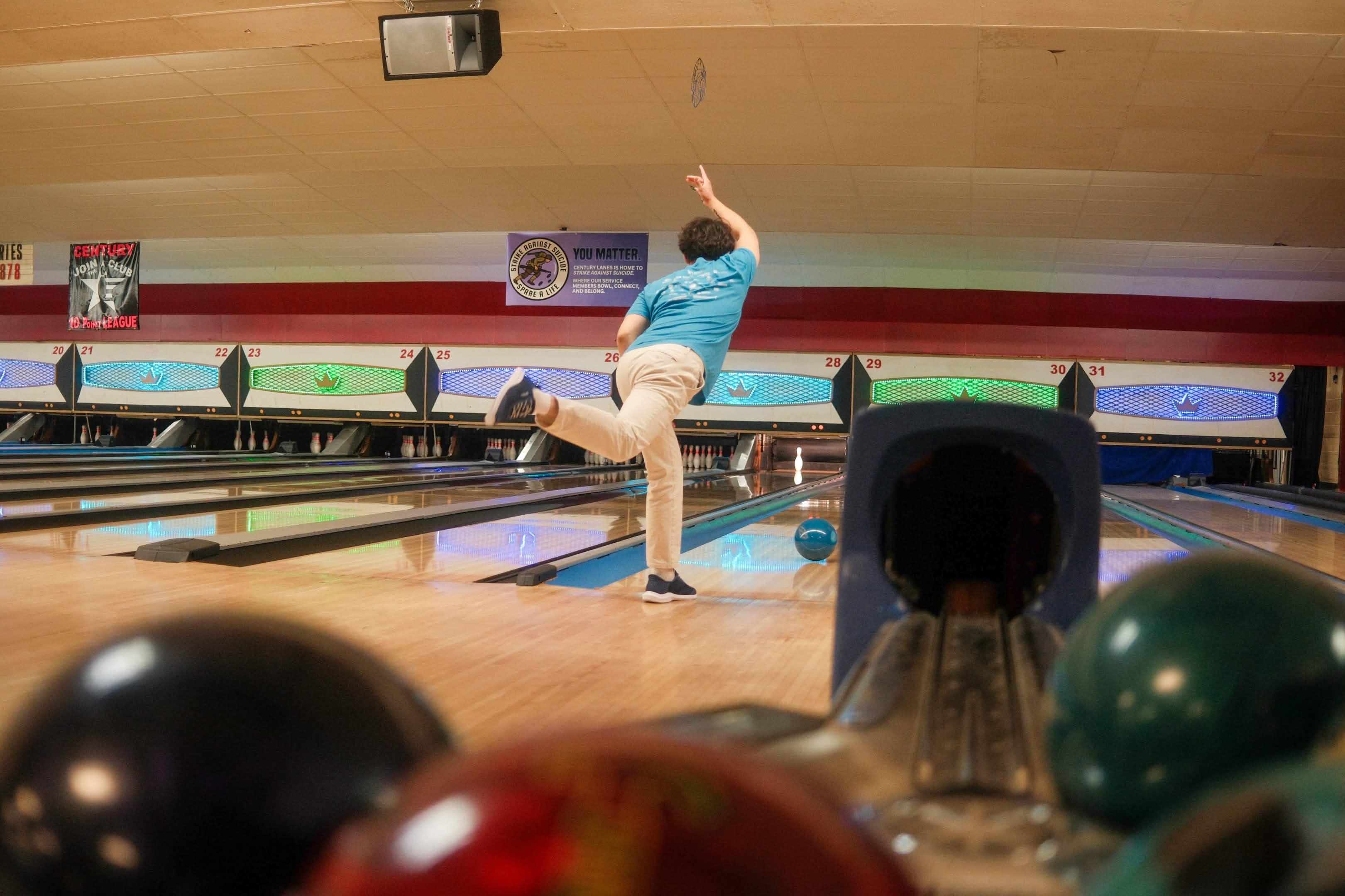People Bowling
